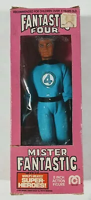 Vintage Mego WGSH 8  Fantastic Four Mr. Mister Fantastic In Original Box • $360