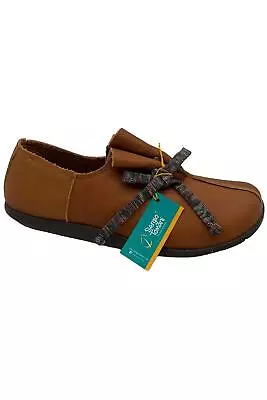 Sergio Tomani Leather Slip-On Shoes Marine Miel • $59.99