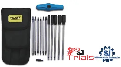 Venhill Bum Bag Socket Allen Key Torx Set For Trials Enduro Etc • $91.32