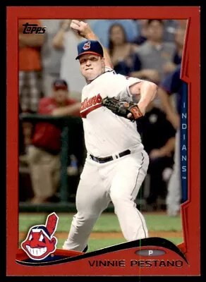 2014 Topps Vinnie Pestano Cleveland Indians #458 • $4.50