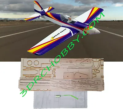 Ultra Sport 40 Plus 59  WS R/C Airplane Short Kit W/ Plans Laser Cut Balsa & Ply • $195