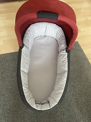 Mamas And Papas Red Carrycot • £29.99