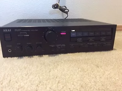 $279 • Buy Vintage AKAI AM-A70 Stereo Integrated Amplifier RARE 1980's Japan (for Repair)