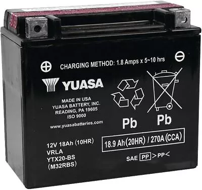 Yuasa AGM Maintenance Free Battery - YUAM6230X • $146.60