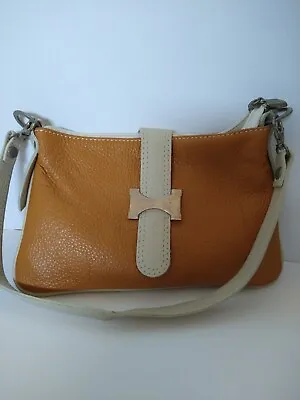  Crossbody Bag ZAGARA   Made In Italy   Genuine Leather New Woman's Accessories • $45