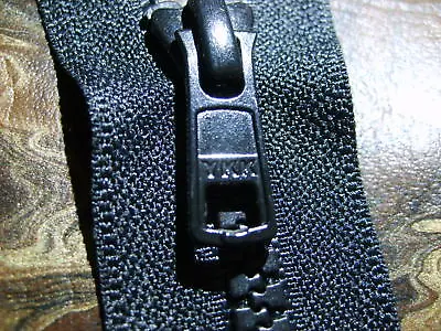 24 Inch Open Ended YKK #5 MARINE ZIPPERS.BLACK Or WHITE. BOAT • $2.50