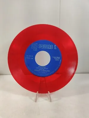 SQUARE L OUTLAWS TRIANGLE 45 7  COUNTRY SQUARE DANCE Red Vinyl Record RARE • $31.99