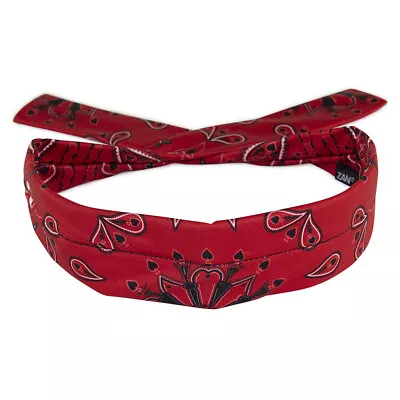 Zan® Cooldanna® Polyester Red Paisley • $13.98