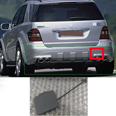 Rear Bumper Tow Hook Cover Cap For Mercedes W164 ML350 ML500 ML63 AMG 2006-2008 • $11.35