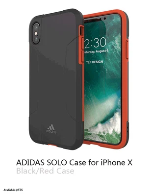 $49.50 • Buy ADIDAS Performance Solo Case Suits IPhone X - BLACK/RED