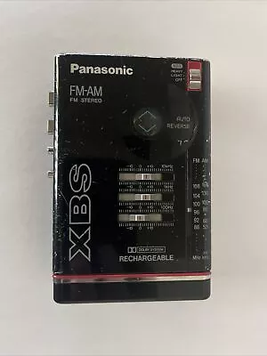 Vintage Panasonic RX-SA79 FM-AM Personal Stereo Metal Cassette Player - Repair • $45