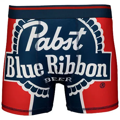 Pabst Blue Ribbon Oversized Logo Boxer Briefs Multi-Color • $21.98