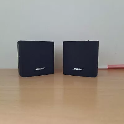 BOSE ACOUSTIMASS CUBE SPEAKERS X2  GENUINE BOSE MADE  • $150