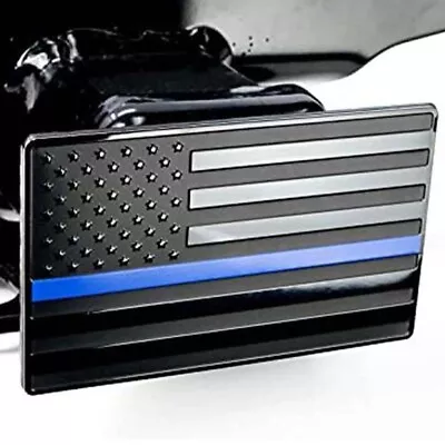 Full Aluminum Trailer Towing Hitch Receiver Cover USA Flag Plug For Chevy Pickup • $19.75