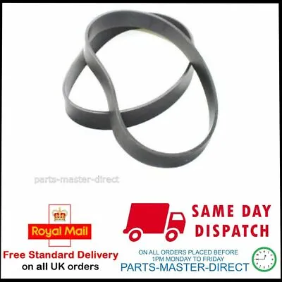 £3.99 • Buy Fits Hoover Dust Manager Dm5226 Dm6216 Dm6213 V17 Vacuum Cleaner Belt 2 Pack