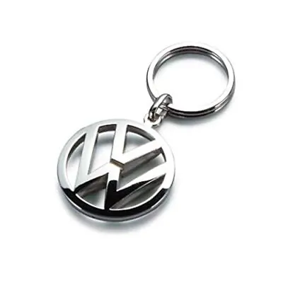 Volkswagen Metal Key Chain Keyring Fob Silver • $7.70