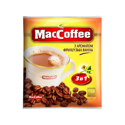 £9.49 • Buy 25 Sticks MacCoffee Original 3 In 1 Instant Coffee Mix 25 X 20g 