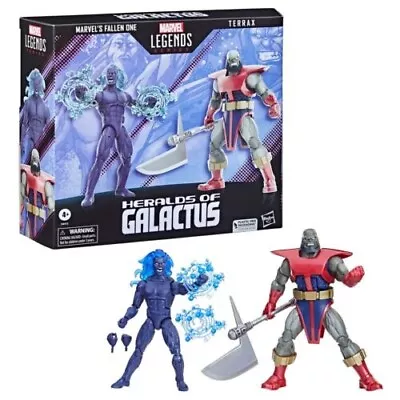 Hasbro Marvel Legends Series Heralds Of Galactus Fallen One Terrax 2-Pack InHand • $219.45