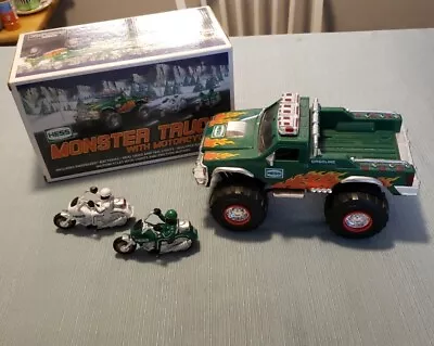2007 Hess Monster Truck With Motorcycles - Collectible  IN ORIGINAL BOX • $15.25