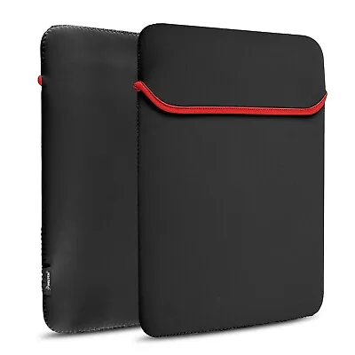 Black Sleeve Case Bag Pouch Cover For 13inch 13.3  Macbook Pro Case Reversible • $8.99