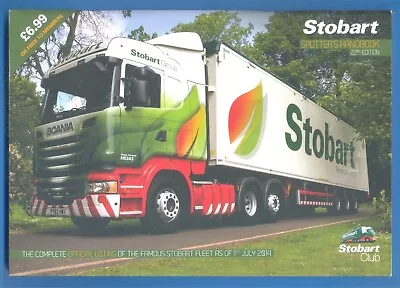 STOBART SPOTTER'S HANDBOOK.2014.SIZE 21 X 14.5cms • £5