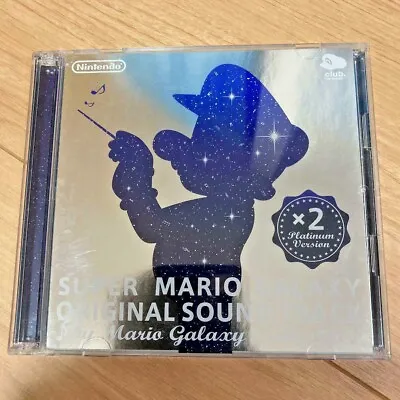 Super Mario Galaxy Original Club Nintendo Platinum Sound Track CD Japan • $64.33