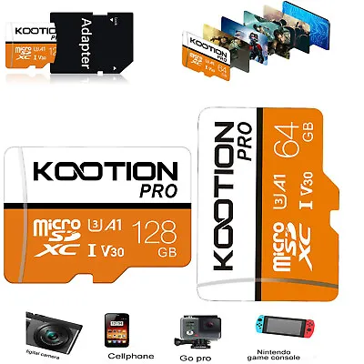Micro SD Card Memory 64GB 128GB Extreme Ultra Class 10 Flash Memory Cards Lot • $6.99