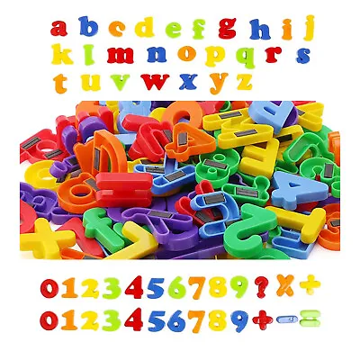 Magnetic Letters Numbers Fridge Magnet Kid Education Early Home Learning School • £3.49