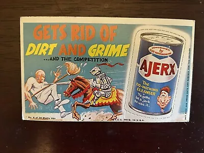 Topps Wacky Ads Ajerx #6 Packages 1969 • $0.99