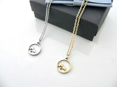 Mustard Seed Jewelry Faith Mountain Necklace Pendant Gold Silver Gift US Seller • $14.95