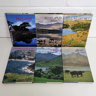 6x W. A. Poucher Illustrated Guides. Ireland Scotland Wales Skye England  • £24.95