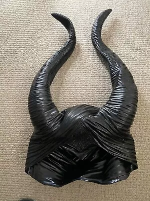 Maleficent Horns Full Headpiece. Rubber 15  Cosplay. • $12