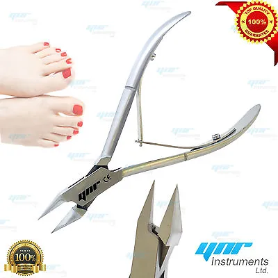 Professional Toe Nail Clipper Cutter Nippers - Chiropody Heavy Duty Thick Nails • £4.95