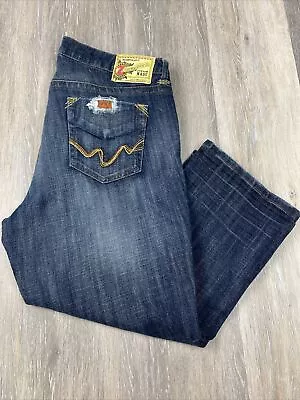 Z. Cavaricci Women's Route 66 Jean  Cropped Capri Size 16 Vintage • $29.99