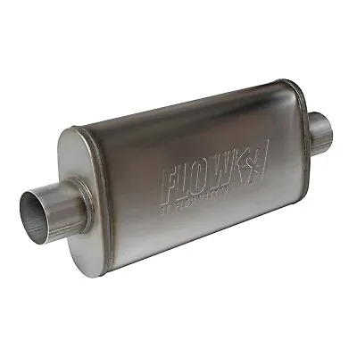 Flowmaster 409S FlowFX Stainless Steel Muffler 3  Center Inlet / Outlet 4X9X18 • $69.95