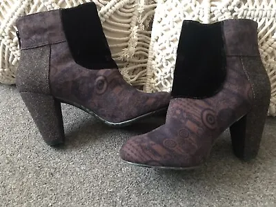 £32 • Buy Desigual Designer Ankle Boots Size 38 / 5