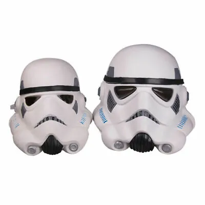 Star Wars Stormtrooper Mask Soft PVC Helmet Cosplay Helmet Adult Kids Halloween • $35.20