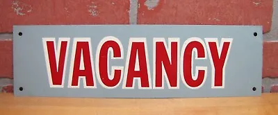 Vacancy Sign Vintage Hotel Motel B&b Business Gas Station Advertising Nos Sign • $44