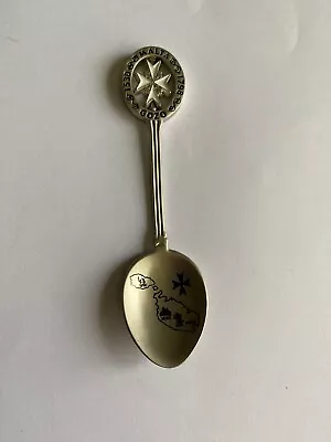 Gozo Malta Collectors Souvenir Spoon With Swivel Head • £2.99