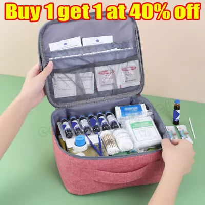 £5.99 • Buy Medical Bag Emergency Kit Medicine Storage.Bag Camping Survival  Medical Bag-UK