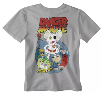 D Mouse T-shirt Cartoon 80s 90s Classic Penfold Spy Tv Series Hes The Greatest G • £6.99