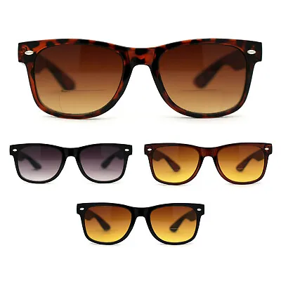 Retro Horn Rim Bi-focal Reading Sunglasses • $12.95