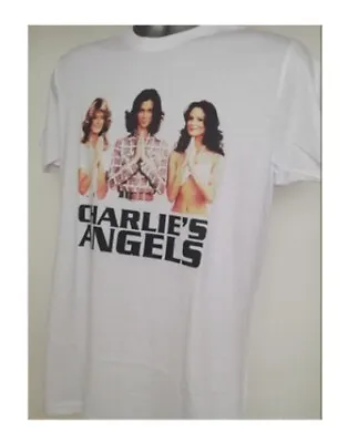 £13.45 • Buy Charlies Angels T Shirt Retro 70s TV Farrah Fawcett Columbo Magnum TJ Hooker 440