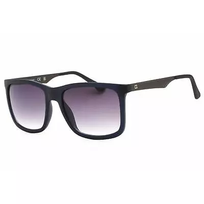 Guess Factory Men's Sunglasses Rectangular Frame Gradient Smoke Lens GF0171 91B • $24.79