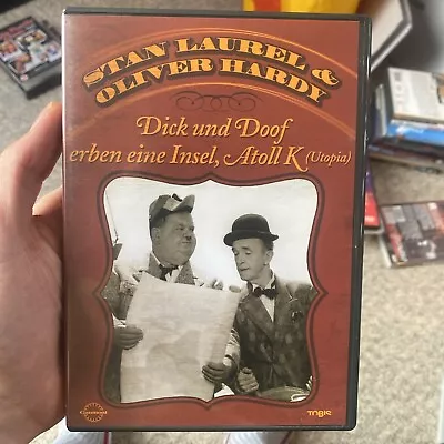 Dick Und Doof Erben Eine Insel Atoll K Stan Laurel Oliver Hardy DVD • £4