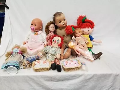 Lot Of Vintage Dolls Composition Vinyl Rag • $40