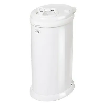 Ubbi Steel Diaper Pail - White • $56.99