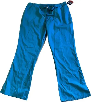 NWT Cherokee Workwear Women’s Scrub Pants Missy Fit Flare Leg. Size 2XL Tall • $0.99