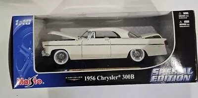 1956 Chrysler 300b Special Edition Maisto 1:18 Die Cast Collectible Car • $18