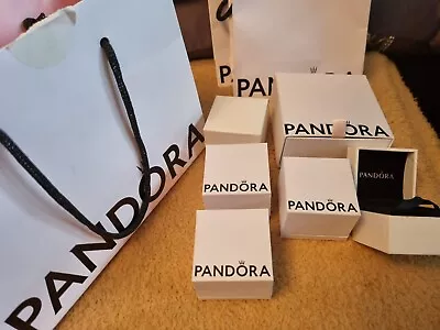 Pandora Boxes And Bags (empty) Excellent Condition. Many Sizes From £3.50 Each • £1.99